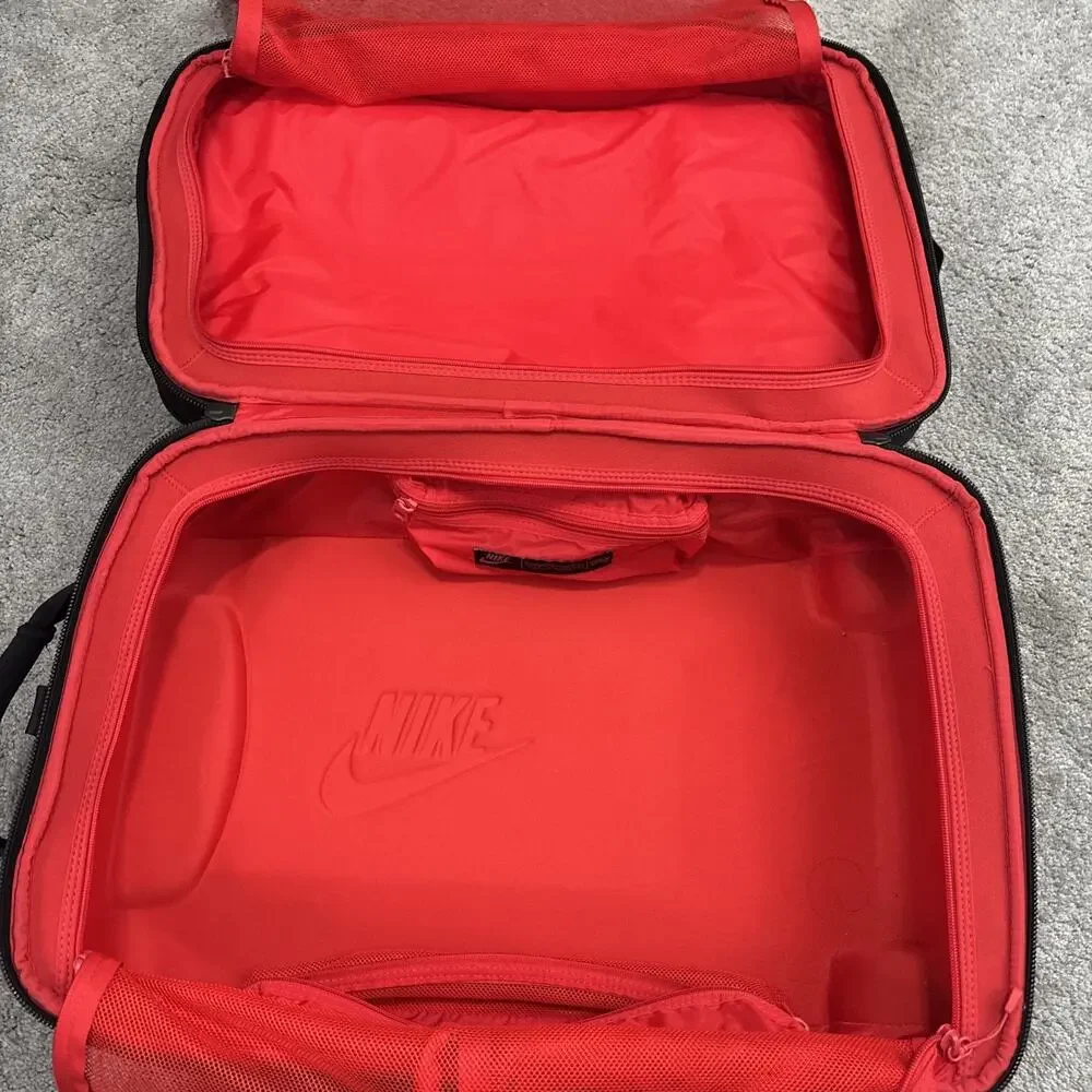Nike Suitcase Luggage Roller Carry-On Black Travel Bag